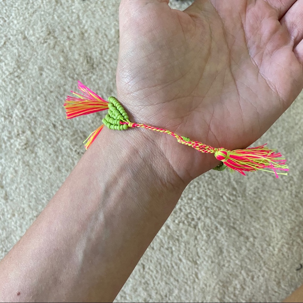 Green and Pink Bracelet - Picture 2 of 2